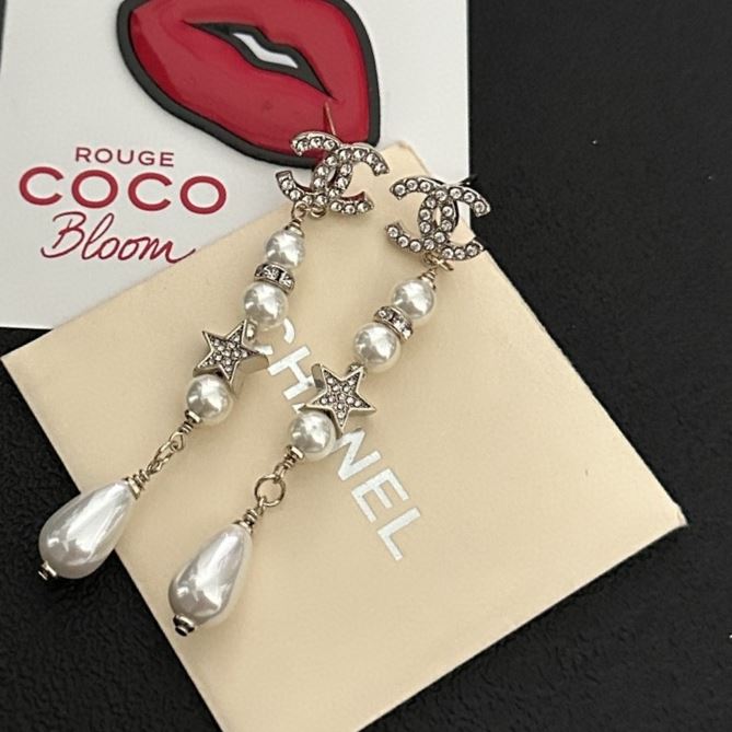 Ch*el earrings